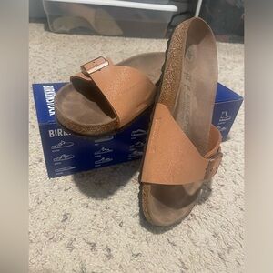 Birkenstock Madrid in Pecan